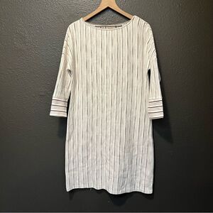 Roolee stripe textured dress small
